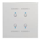 Legrand - Art d'Arnould univers Epure commande 4 scénarios MyHOME_Up - acier miroir