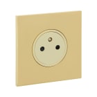 Legrand - Prise de courant 2P+T 16A 250V - Epure Or Miroir Art d'Arnould