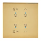 Legrand - Art d'Arnould univers Epure interrupteur lumière et volets MyHOME_Up - or miroir
