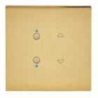 Legrand - Art d'Arnould univers Epure commande pour volets MyHOME_Up - or miroir