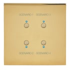 Legrand - Art d'Arnould univers Epure commande 4 scénarios MyHOME_Up - or miroir