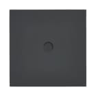 Legrand - Poussoir à bouton rond 2A - Epure Noir Mat Art d'Arnould