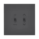 Legrand - Commande de volets roulants position fixe - Epure Noir Mat Art d'Arnould