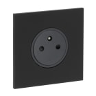 Legrand - Prise de courant 2P+T 16A 250V - Epure Noir Mat Art d'Arnould