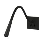 Legrand - Liseuse 2 Commandes - Epure Noir Mat Art d'Arnould