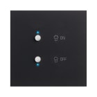Legrand - Art d'Arnould univers Epure interrupteur lumière MyHOME_Up - noir mat