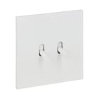 Legrand - Double Va-et-Vient ou interrupteur - Epure Blanc Satin Art d'Arnould