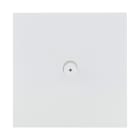 Legrand - Poussoir lumineux à bouton rond 2A - Epure Blanc Satin Art d'Arnould