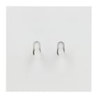 Legrand - Double Poussoir - Epure Blanc Satin Art d'Arnould