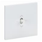 Legrand - Commande de volets roulants 3 positions -Epure Blanc Satin Art d'Arnould