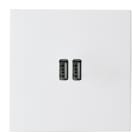 Legrand - Prise Double USB 3A - Epure Blanc Satin Art d'Arnouldp