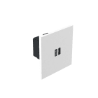 Legrand - Prise 1 USB Type-C 3A 30W rapide - Epure Blanc Satin Art d'Arnould