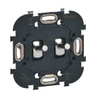 Legrand - Mécanisme Double Va-et-Vient 1 Poste à levier - Finition Chrome Art d'Arnould