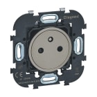 Legrand - Mécanisme Prise affleurante 2P+T finition gris magnesium - Art d'Arnould