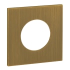 Legrand - Plaque Prise 2P+T - Epure Bronze Art d'Arnould