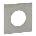 Legrand - Plaque Prise 2P+T - Epure Acier Brossé Art d'Arnould