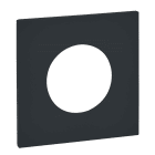 Legrand - Plaque Prise 2P+T - Epure Noir Mat Art d'Arnould