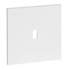 Legrand - Plaque 1 Poste pour mécanisme 1 levier - Epure Blanc Satin Art d'Arnould