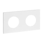 Legrand - Plaque Double Prise 2P+T - Epure Blanc Satin Art d'Arnould