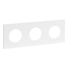 Legrand - Plaque Triple Prise 2P+T - Epure Blanc Satin Art d'Arnould