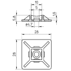 SES Sterling - Socle SOCLE ANP-2-C sans adhesif