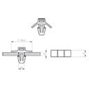 SES Sterling - Socle à rivet K 50-36
