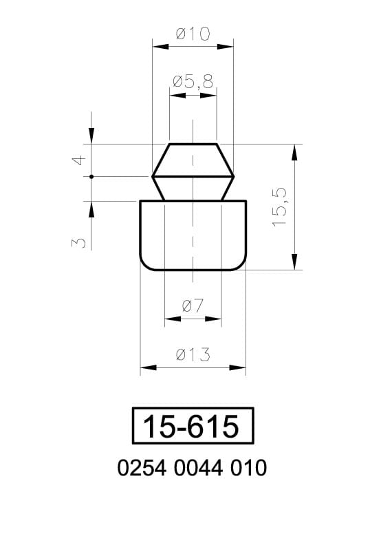 SES Sterling - Butée Helavia 15-615
