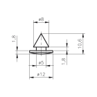 SES Sterling - Pied 15-827 50ShA