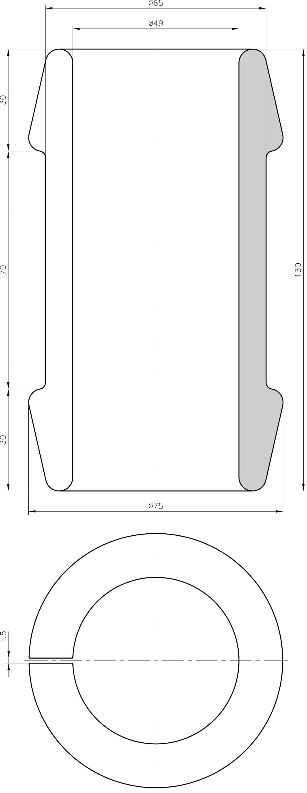 SES Sterling - Passe-fils spec. Nitrile 15-610