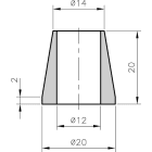 SES Sterling - Rondelle Helavia 15-654