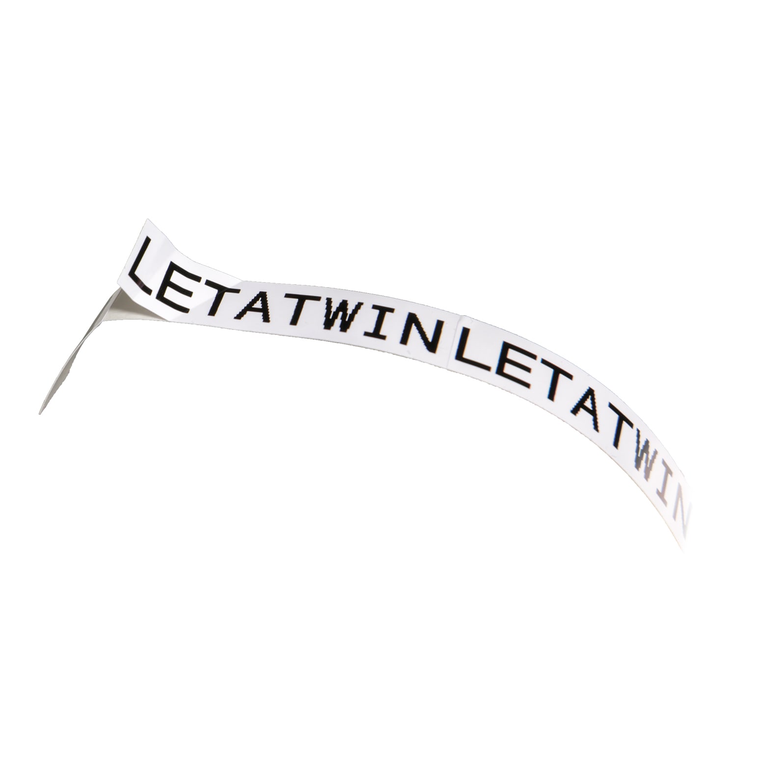 SES Sterling - Etiquette autocollante H 9mm jaune LM-TP509Y