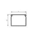 SES Sterling - Goulotte GF-DIN-A7/5 100X50