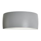Norlys - VASA gris aluminium 8,5W LED dimmable flux 2x316lm 3000K IP65 cl I Up&Down
