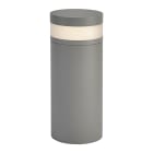 Norlys - STAVANGER gris aluminium 46W halogène max./E27 IP65 cl I verrerie givrée H500mm