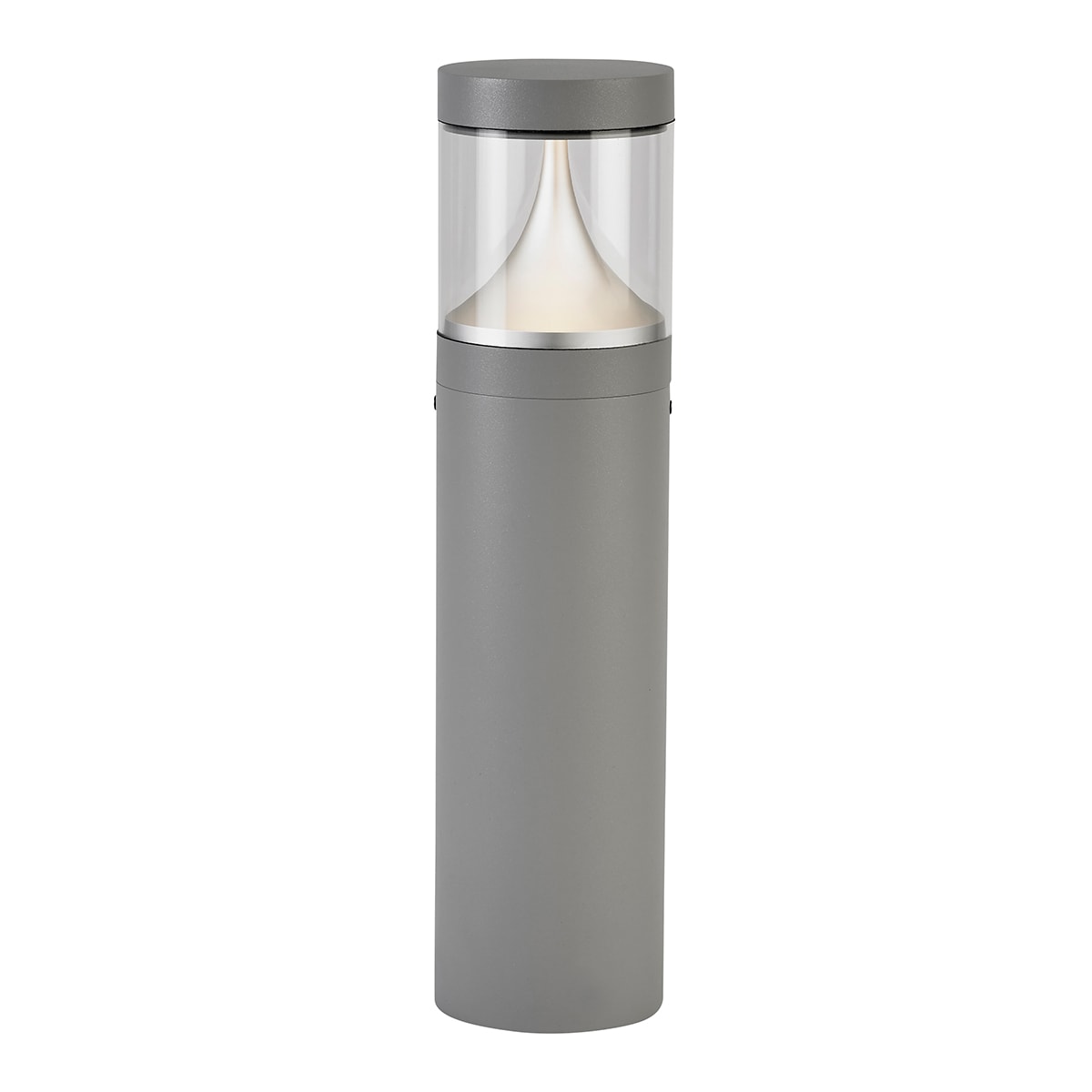 Norlys - EGERSUND MINI BORNE gris alu 9,1W LED dim. flux 864lm 3000K IP65 cl II H490mm