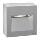 Norlys - NAMSOS MINI PLAT gris alu 4W LED dim. flux 123lm 3000K IP65 cl I verre trempé