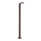 Norlys - ASKER MAT rouille 8,4W LED flux 1018lm 3000K ULOR1% IP55 cl I lum asym. H2160mm