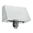 Norlys - SKI galva 5,1W LED dim. mod. 653lm 3000K IP44 classe I avec 2 prises electriques