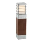Norlys - HALMSTAD galvanisé bois peint 46W halogène max./E27 IP65 cl II ver. opale H490mm