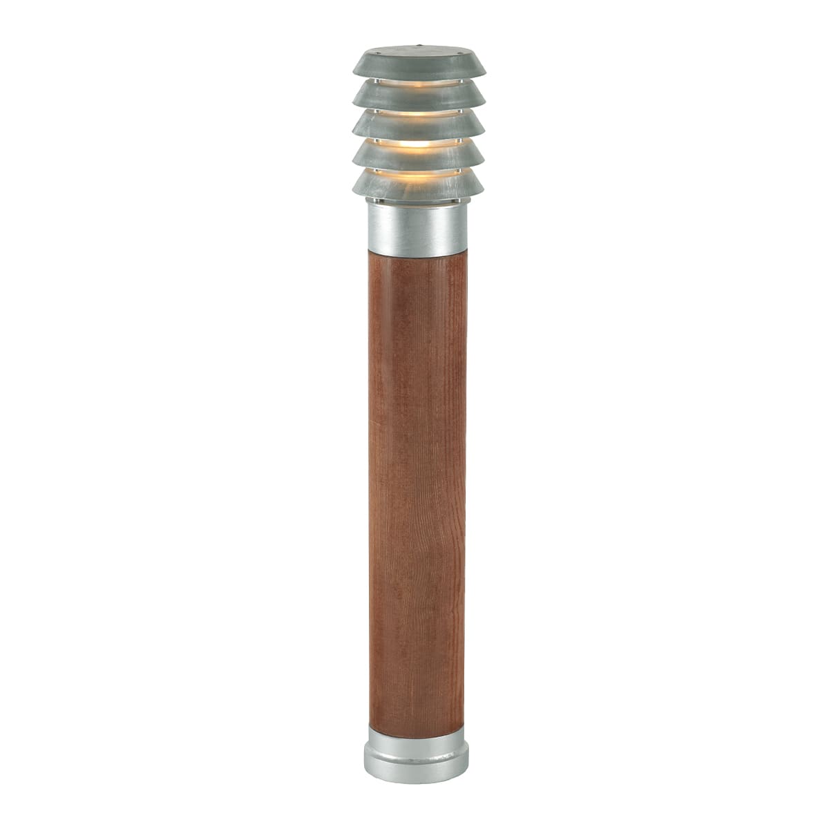 Norlys - ALTA galvanisé bois peint 46W halogène max./E27 IP65 cl II ver opale poly H850mm