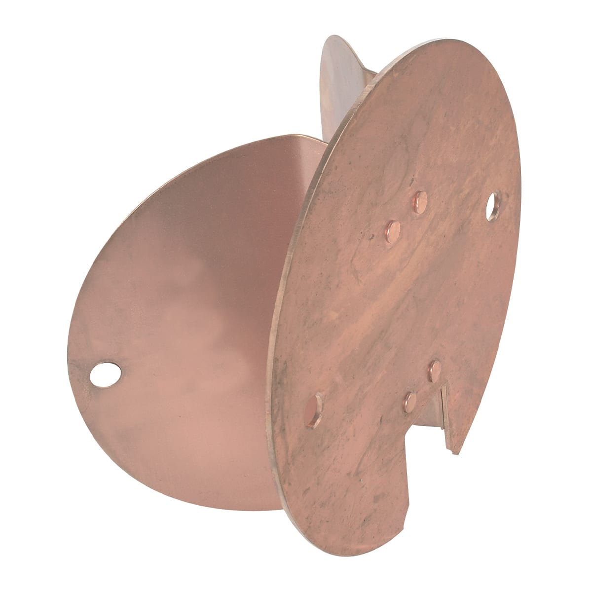 Norlys - PIECE D'ANGLE en cuivre - BERGEN / KARLSTAD / LARVIK / LUND / OSLO / ?