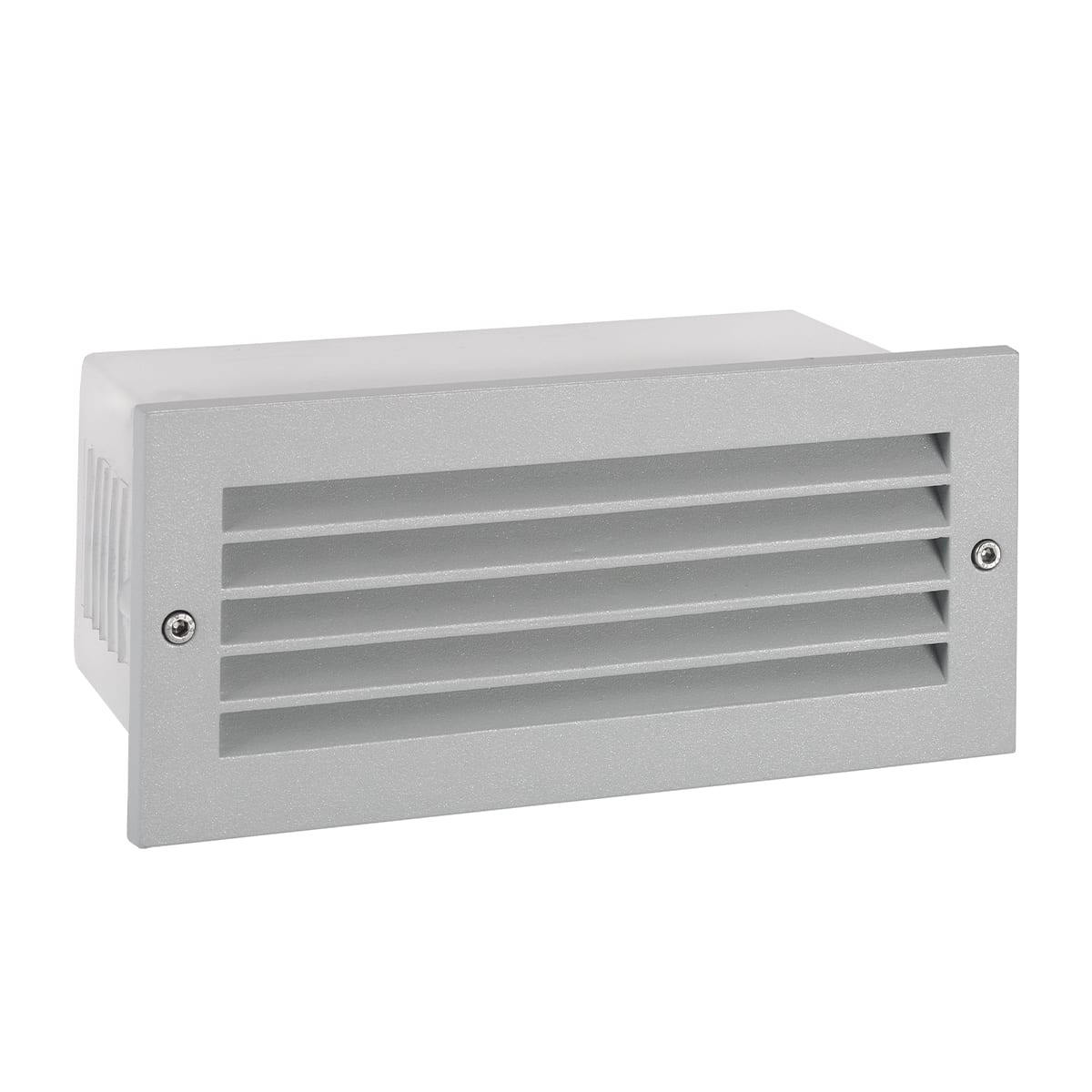 Norlys - GRIMSTAD gris alu avec grille 8,3W LED dim. flux 67lm 3000K IP65 cl I IK08