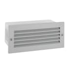 Norlys - GRIMSTAD gris alu avec grille 8,3W LED dim. flux 67lm 3000K IP65 cl I IK08