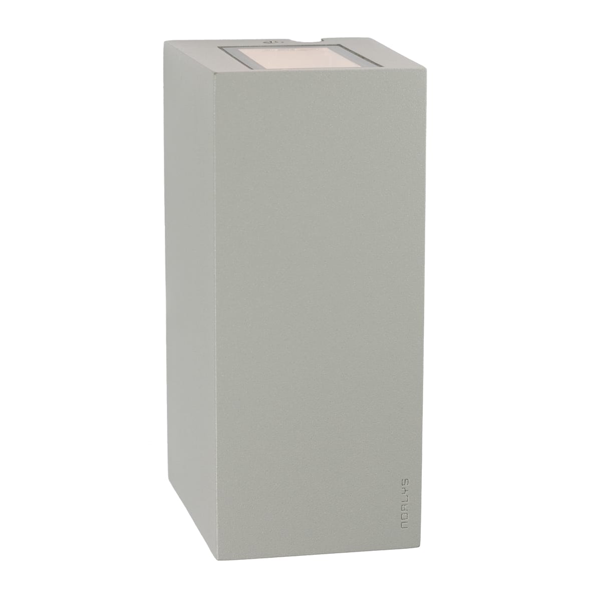 Norlys - LILLEHAMMER gris alu 7,3W LED dim. flux 216lm 3000K IP65 classe I Up&Down 60°