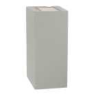 Norlys - LILLEHAMMER gris alu 7,3W LED dim. flux 126lm 3000K IP65 cl I Up&Down 4° 60°