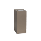 Norlys - LILLEHAMMER Taupe 7,3W LED dim. flux 126lm 3000K IP65 cl I Up&Down 4° 60°