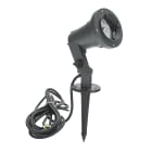 Norlys - SANDE graphite sur piquet 5,5W /GU10 LED dimmable 375lm 36° 3000K IP65 classe I