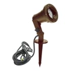 Norlys - SANDE rouille sur piquet 5,5W /GU10 LED dimmable 375lm 36° 3000K IP65 classe I