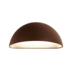 Norlys - PARIS Corten 46W halogène max./E27 IP43 classe I verrerie givrée L23cm