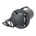 Norlys - RENA ROND noir 5,5W LED dim. 375lm 36° 3000K /GU10 IP68 cl I ver. opale polyc.